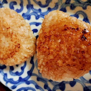 オーブンで焼きおにぎり